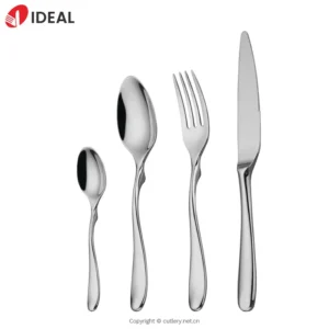 Luxury Stainless Steel 304 Flatware Hotel Knife Spoon Fork for Wedding