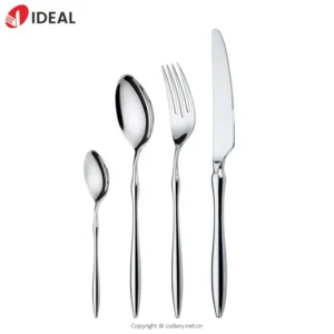 High Quality Stainless Steel Cutlery Set Knife Fork Spoon Silverware Restaurant Flatware Set