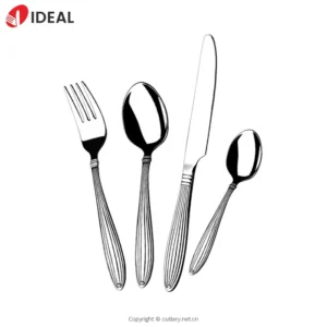 Long Lasting Handmade Stainless Steel Plated Cutlery Wholesale Flatware Manufacturer Direct Sale for Hotel Cafe