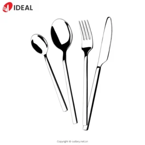 Modern Reusable Wedding  for Restaurant 304 Stainless Steel Hotel Cutlery Flatware Set
