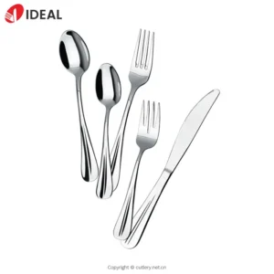 Vintage Wedding Decorative Silver Stainless Steel Flatware Sets Wholesale PC Household Tableware Spoon/Fork Combination Parties