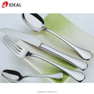 Factory Price Luxury Silver Stainless Steel Cutlery Set Modern Flatware