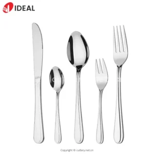 Уникальный Дизайн Ручка Набор Вилка Ложка Набор Нержавеющей Зеркальной Стали Плоская Посуда Наборы Серебряная Посуда Для Ресторанного Использования Обед Столовые Приборы