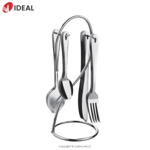 Simple Wire Flatware Tableware Holder Rack Organization Holder for Spoon Forks Steak Knife