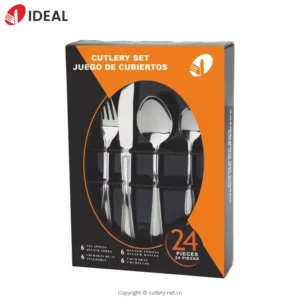 Cutlery Set Juego De CublertosStainless Flatware Set 24pc