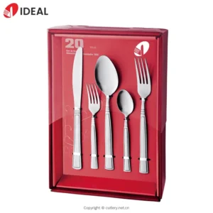 HIGH QUALITY 20 PCS CUTLERY SET SERVING DINNER STAINLESS STEEL in GIFT BOX