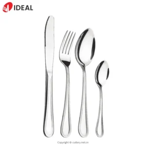 Wholesale Nice Silver Stainless Steel Cutlery Set Wedding Flatware