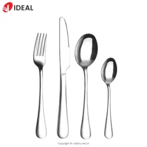 Stainless Steel Fork Spoon and Knife Set Cutlery Utensil High End Flatware