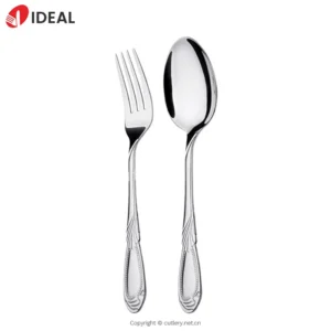 Stainless Steel Flatware Set Mirror Polished Cutlery Utensil Dinner Fork Spoon Eating Tableware