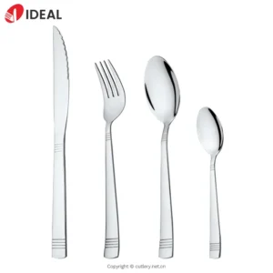 High Quality Stainless Steel  Metal Knife, Fork and Spoon Wedding Cutlery Set
